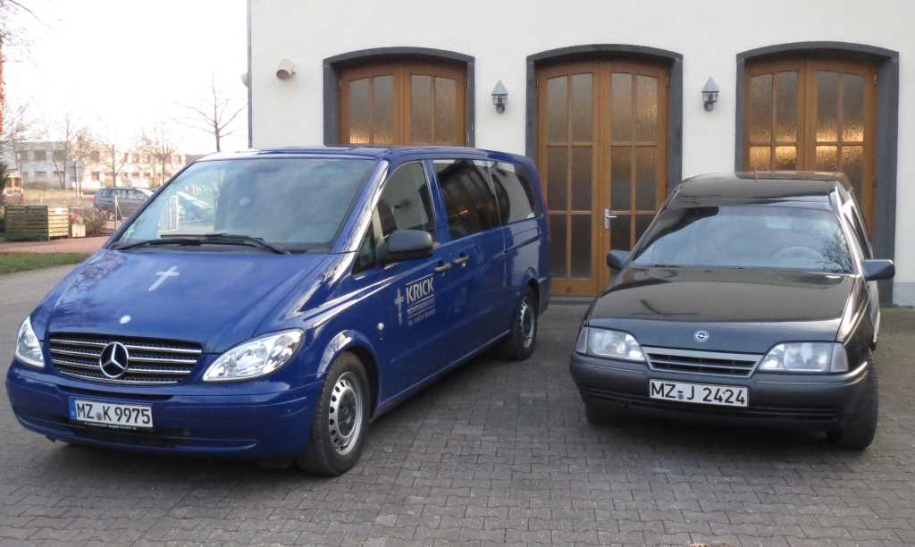Autos von Krick Bestattungen